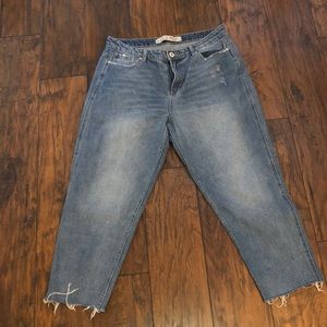 High Waisted Mom Jeans